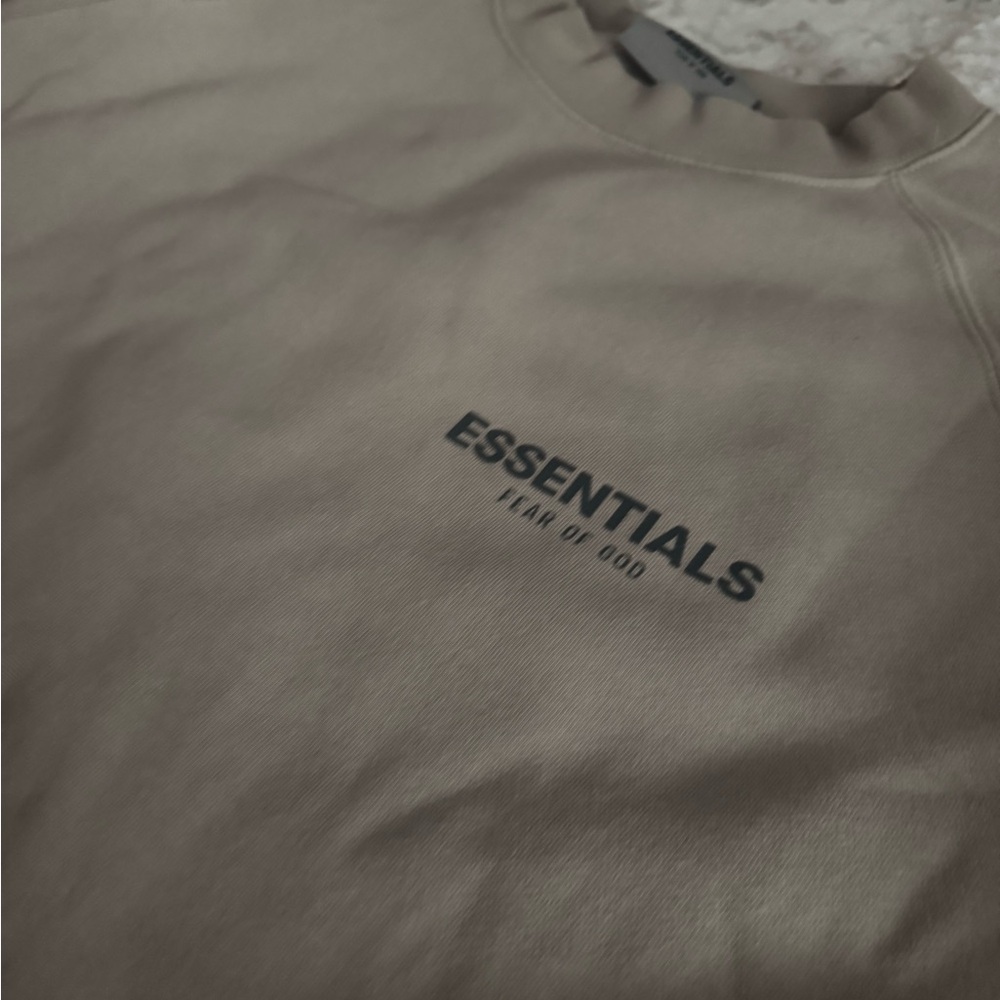 Fear of God Essentials Tan Sweatshirt